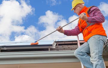 Timble soft wash roof cleaning